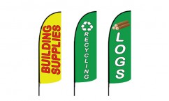 Building Supplies Feather Flags